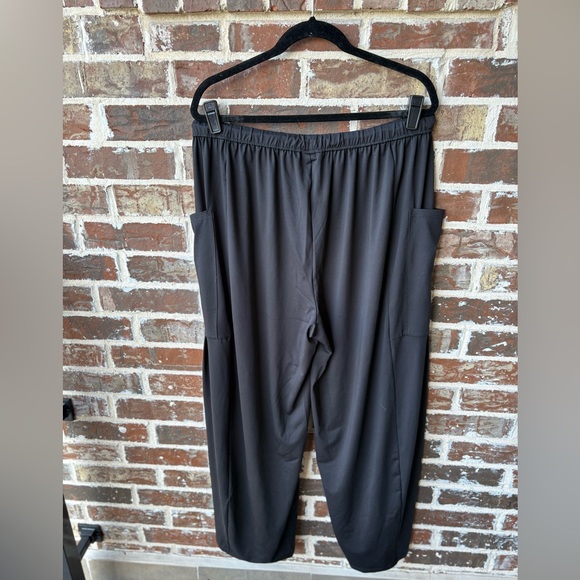 Halara Elastic Waistband Drawstring Pocket Palazzo Flowy Wide Leg Pants XL NWT - Picture 14 of 16